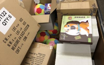 Speelgoed ingekocht voor Cadeau Pakketten