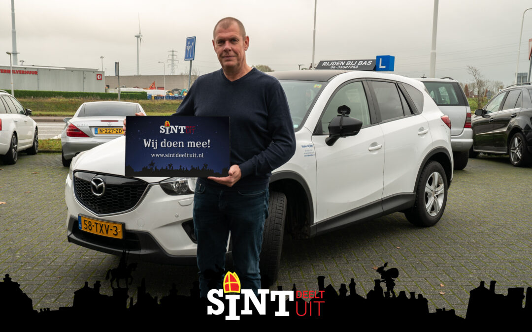 Rijden bij Bas sponsor van Sint Deelt Uit!