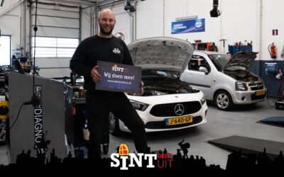 Dorpsgarage is ook sponsor van Sint Deelt Uit