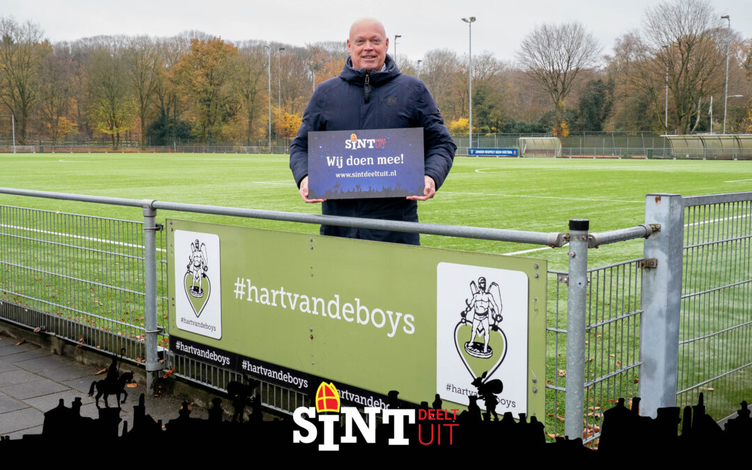#Hartvandeboys sponsort Sint Deelt Uit